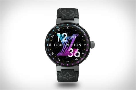 louis vuitton light up connected watch.